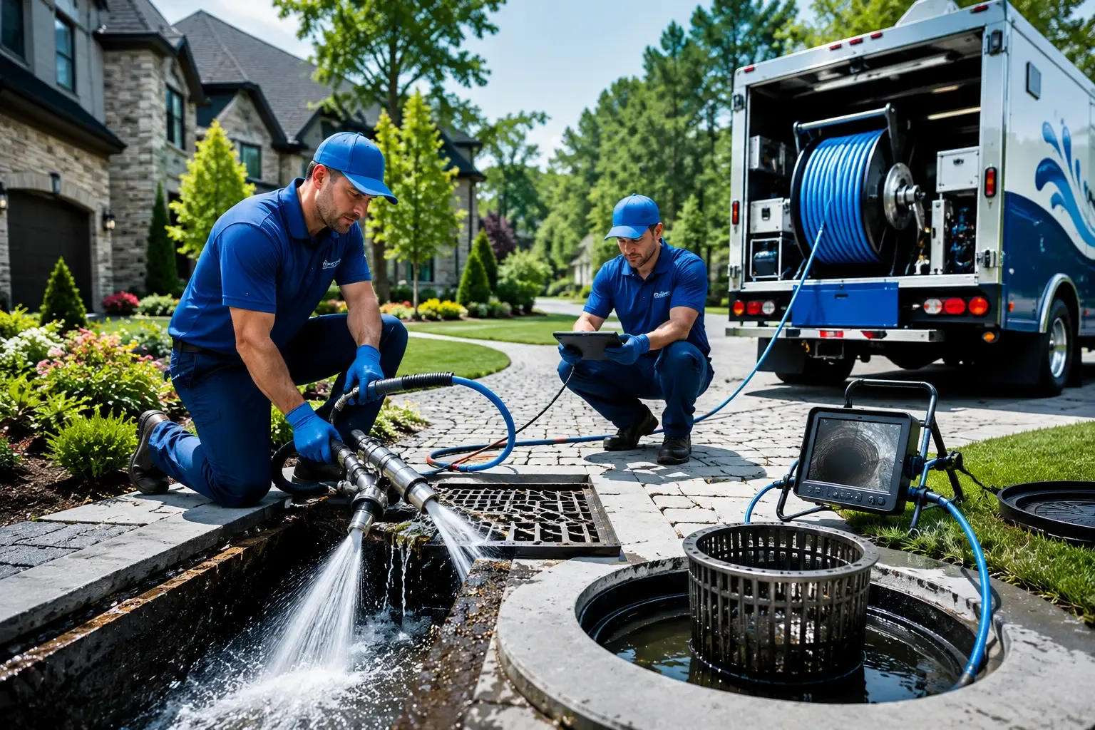 Local outdoor drain cleaning professionals in Garrison, IA